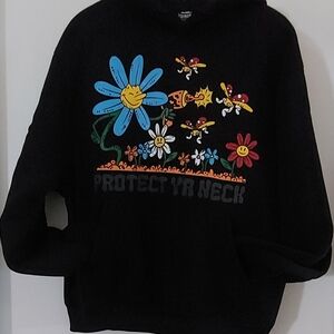 🖤 Genuine Hoodie – “Protect Ya Neck” Graphic – NEW w/ Tags – Size Small